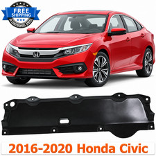 NEW Front Engine Splash Shields For 2016-2021 Coupe Sedan Honda Civic HO1228160 picture