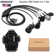 GODIAG Gearbox ISM Cable 5-in-1 Set for Mercedes Benz VGS-9GT-725/ VGS-FDCT 724 picture