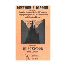 TSR Basic D&D Supplement #2 - Blackmoor (2nd-4ths) VG picture