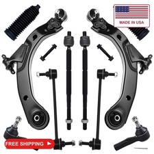 AUQDD 10Pcs Front End Suspension Kit Fit For 05-10 Chevy Cobalt, 07-10 HHR, Po-n picture