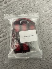 10X  Amber+Red LED Front Rear Side Marker Indicator Lights picture