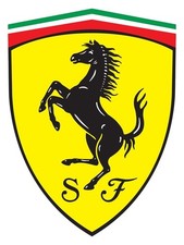 Ferrari Vinyl Die Cut Sticker picture