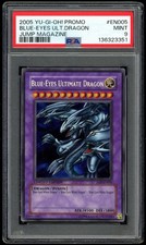 Blue-Eyes Ultimate Dragon 2005 Yu-Gi-Oh Jump Magazine Promo #EN005 PSA 9 picture