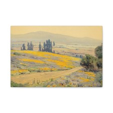 Elmer Wachtel, born Baltimore MD - California Spring Landscape - Canvas Wall Art picture
