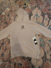 NWT Roark Men's Cone Collectors Fleece Hoodie Fossil Beige Pullover Size XL... picture