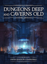 Dungeons Deep & Caverns Old (Setting & Adventure for D&D 5E) - New Includes PDF picture