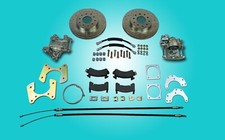 1955 1956 1957 Chevrolet  rear disc brake conversion with parking brake cables  picture