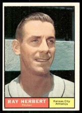 1961 Topps #498 Ray Herbert picture