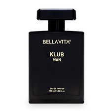 Bella Vita KLUB EDP 100ml Men Lemon Rose Vanilla Musky Woody Perfume Spray FS picture