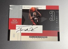 Dwyane Wade 2003 Fleer Genuine Rookie Auto Insider Miami Heat SP RC #GAI-DW picture