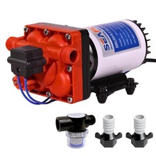 SEAFLO 42W Series Brushless Automatic Demand Diaphragm Pump 115V 4.0 GPM, 55 PSI picture