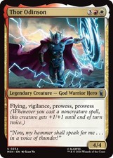 Thor Odinson Marvel Super Heroes NM MTG picture