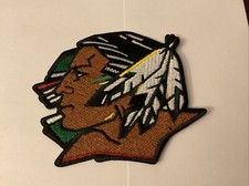 UND University of North Dakota Fighting Sioux  iron on embroidered patch 3” X 3” picture