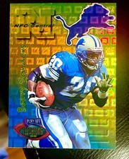 1996 Playoff Illusions - Barry Sanders 🏈🐐Spectralusion Elite PANDORA PRIZM🔥📈 picture