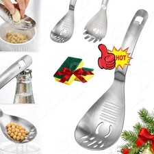 2PACK New Multifunctional 5-in-1 Cooking Spoon 304 Stainless Steel Kitchen Tool picture