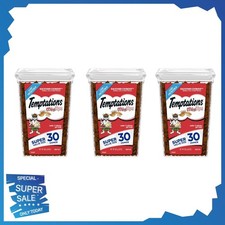 3P Temptations Mixups Backyard Cookout Flavor Crunchy And Soft Cat Treats, 30 Oz picture