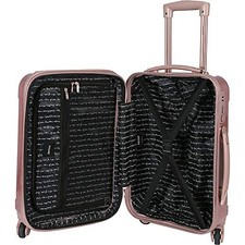 KENSIE WOMEN'S ALMA LUGGAGE SET, MIDNIGHT BLUE, 20-INCH CARRY-ON - MIDNIGHT BLUE picture