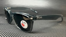 RAY BAN RB2132F 64503R Wayfarer Transparent Grey Polarized 55 mm Sunglasses picture