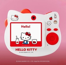 Hello Kitty Digital Camera Sanrio 30MP Red Pink Official Korea NEW Full Set picture