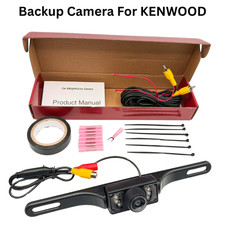 Rear view Backup Plate Camera KENWOOD KVT-7012BT KVT701  Install Kit picture