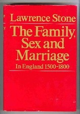 The Family, Sex and Marriage Hardcover Lawrence Stone picture