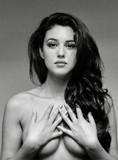 Monica Bellucci Actress Model Studio Photo Framing Print 8 x 10 picture