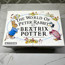The World of Peter Rabbit Box Set Illustrated Beatrix Potter F. Warne 1993 picture