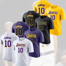 HOT SALE - Welcome Luke Kennard #10 Los Angeles L@kers 2026 Player Name & Number picture