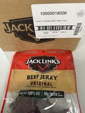 8x Bags Jack Link's Original Beef Jerky | 3.25oz | 100% Beef | 10G Protein picture