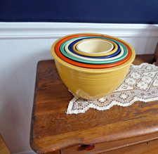 VTG FIESTA NESTING BOWLS, #6    picture