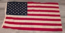 Vintage Everwear Bunting 50 Star American Flag 3x5 100% Cotton  picture