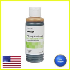 McKesson PVP Prep Solution USP 10% Povidone-Iodine 4 oz 1 Count picture