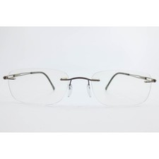Silhouette 5227 40 6058 Rimless Eyeglasses Frames Brown Bronze Austria 40-17-135 picture