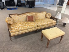 Vintage Kaufmann Custom Sofa & Ottoman Set picture