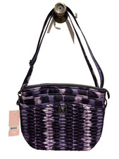 NWT Lug Adagio Shibori Purple Crossbody Bag with RFID and Adjustable Strap picture