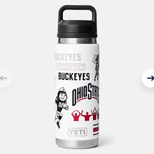 🔥SOLD OUT-LIMITED EDITION🔥 OHIO STATE BUCKEYES RAMBLER 26 OZ WATER BOTTLE picture
