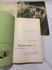 Rachel Carson SIGNED The Sea Around Us 1951 4th Printing Oxford w/DJ picture