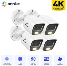 ANNKE 4PCS 4K 8MP Security Camera Outdoor Color Night Vision for DVR CCTV System picture