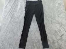 Athleta Leggings Womens Small Tall Black Salutation Stash Pocket II 7/8 Tight picture