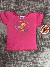 Rare Vintage 90s Looney Tunes Tweety Bird T-Shirt Size NWT 3T picture