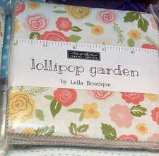 Lollipop Garden by Lella Boutique for Moda Fabrics, Charm Pack of 5