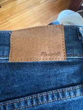 Madewell Jeans Womens 28 Blue The Perfect Vintage Wide Leg Denim Fair Trade picture