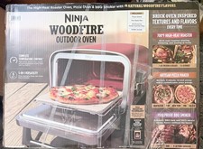 Ninja Woodfire 8-in-1 Portable Electric Outdoor Roaster Oven (Terracotta Red) picture