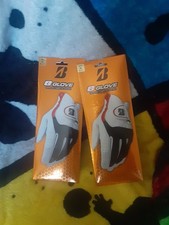 2x  -  BRIDGESTONE  Golf Gloves MENS LEFT HAND  - SIZE MEDIUM - BRAND NEW  picture