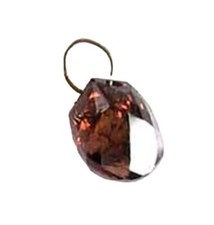 1.14cts Chocolate Diamond Brio & 18K Pendant Bead | 6.5x4.75x3.5mm | 1 Diamond | picture