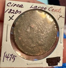 USA 1 Cent No Visible Date 1816-1835 Liberty / Matron Head picture
