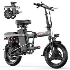ASKGO Lightweight Folding Ebike 1500W 48V 25MPH 14