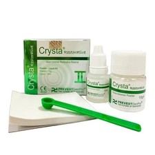 Prevest Denpro Crysta 2 Permanent White Teeth Tooth Filling Kit Repairs Dental picture