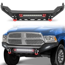 Front Bumper Set+LED Lights For 2013-2018 Dodge Ram 1500 /19-24 Ram 1500 Classic picture