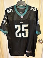 Nike NFL On Field Lashean McCoy Philadelphia Eagles Jersey black and green picture